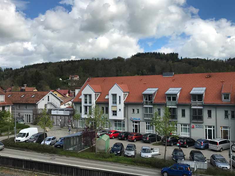 Blick zur Innenstadt in Immenstadt